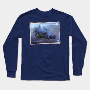 Trice Forgotten - Nemo's Friend the Coelacanth Long Sleeve T-Shirt